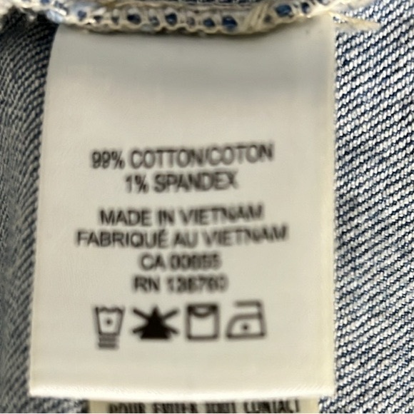 Reitmans Maxi Denim Skirt waist size 30 inches - Picture 7 of 9